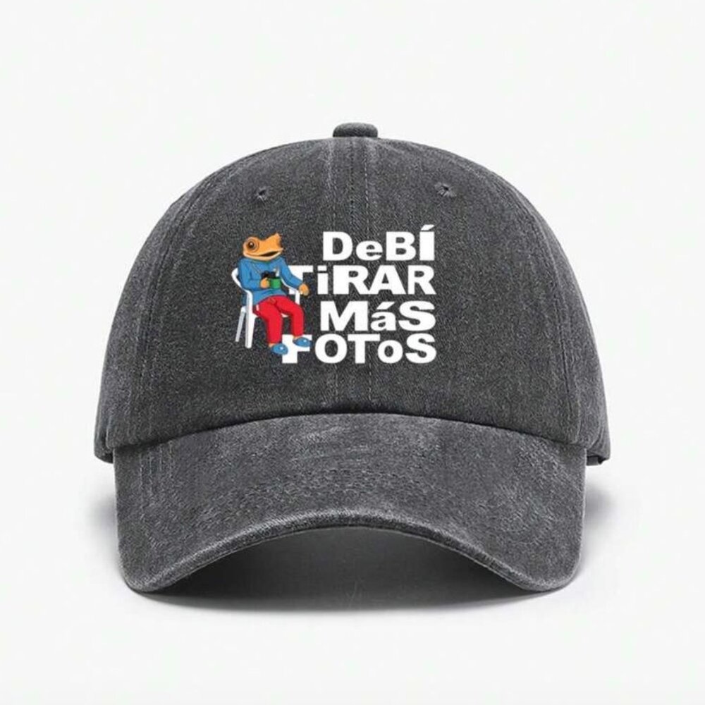DeBí TiRAR Más FoTos Frog Hat – Funny Latin Meme Baseball Cap  Adjustable Casual